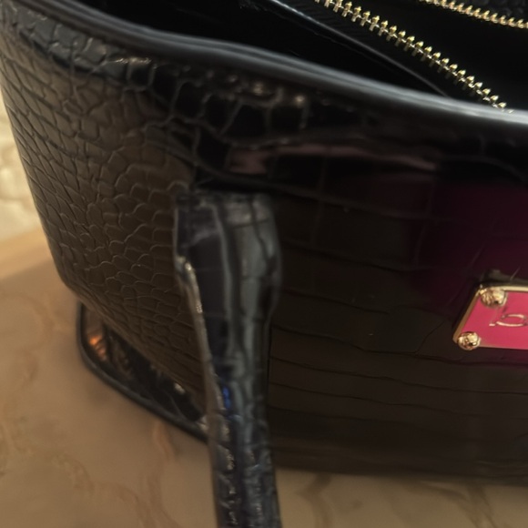 Bebe Croc Embossed Handbag - Picture 8 of 11